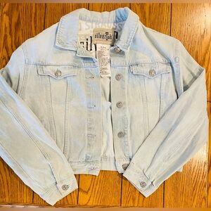 Levi’s Silver Tab light blue denim kids jacket, size XL(13-15 yr old), button up